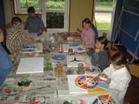 Impressionen aus den Kinderkursen<br>Herbst 2008